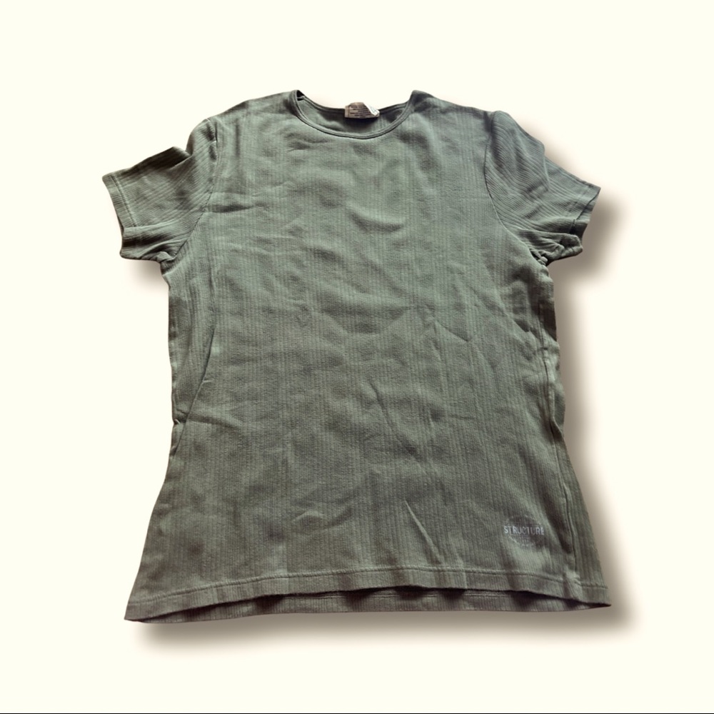 90’s Structure Mens basic Fitted T-Shirt